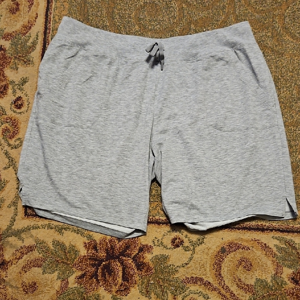 Athletic Works Women's Light Gray Athletic Shorts